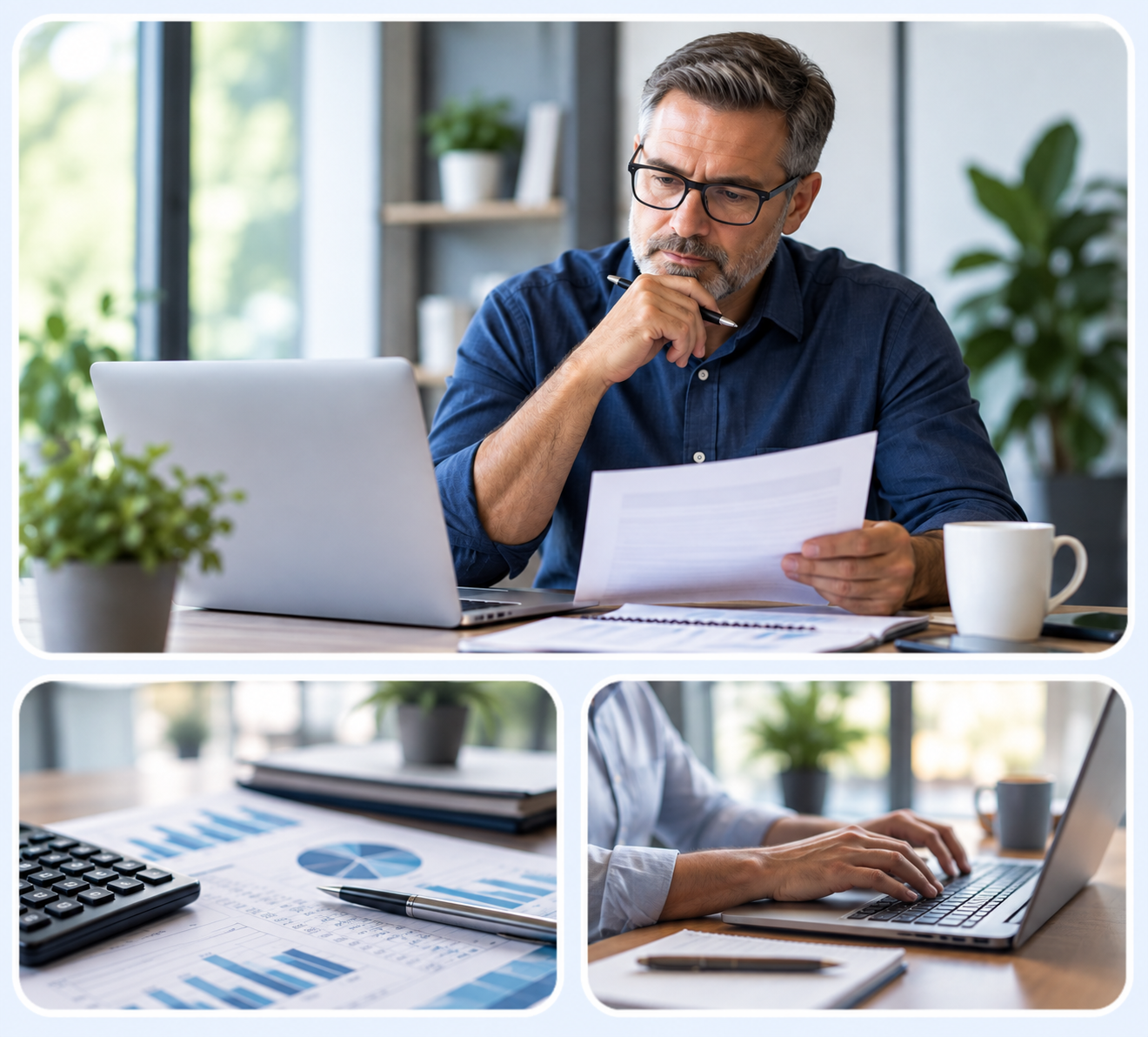 EIDL Clarity business collage